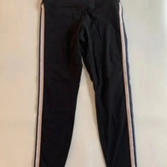 Zyia Active Women Pants Rainbow Black Luxe High-Rise Leggings Size 4 - Picture 4 of 7